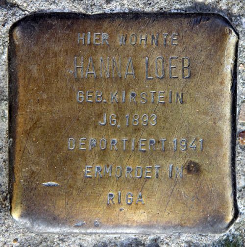Stolpersteine Muskauer Straße 38 #2