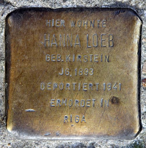 Stolpersteine Muskauer Strae 38 #2