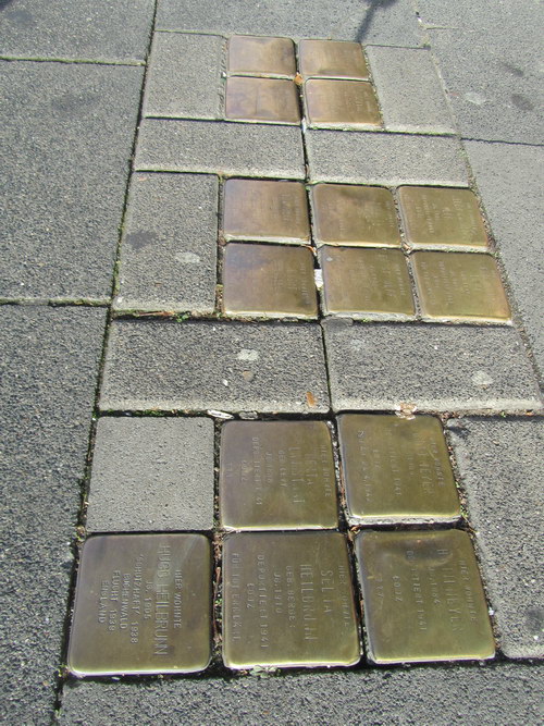 Stumbling Stones Luxemburger Straße 37 #3
