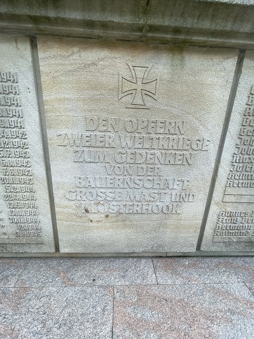 Oorlogsmonument Großemast #3