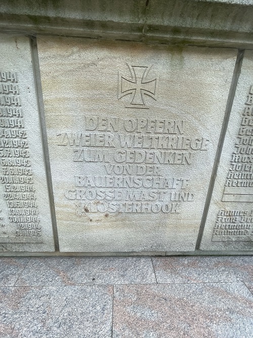 War Memorial Groemast #3