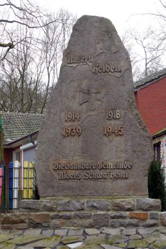 Oorlogsmonument Moers-Schwafheim #2