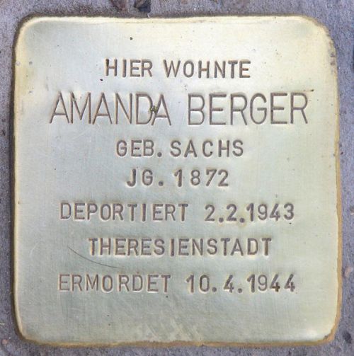Stumbling Stones Giesebrechtstraße 12 #2
