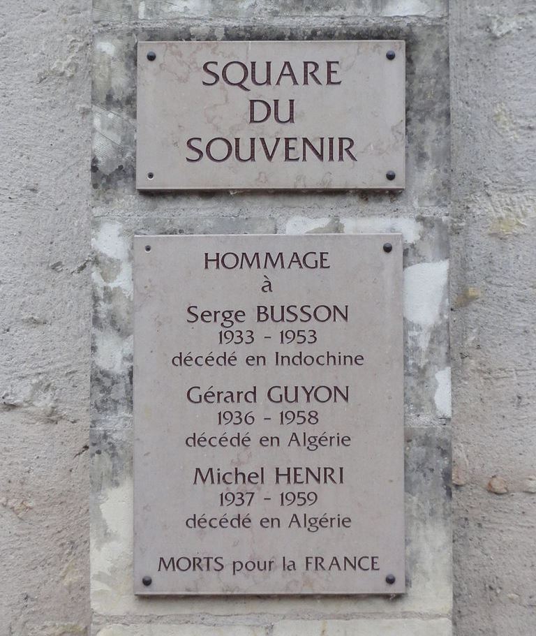 Monument Oorlogen in Indochina en Algerije Lussault-sur-Loire #1