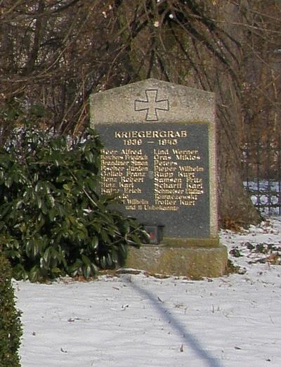 Mass Grave German Soldiers Ladendorf #1