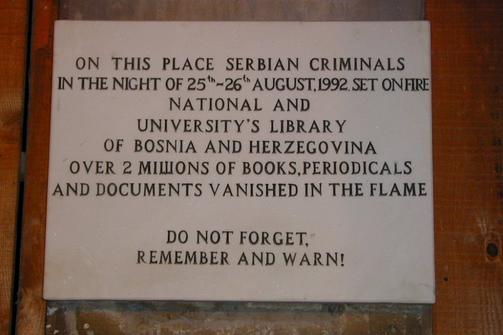 Memorial Library Arson #1