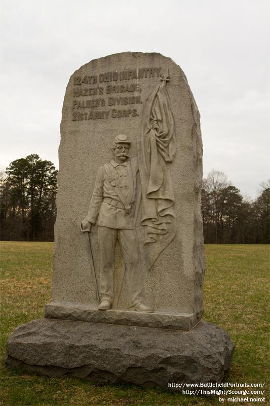 124th Ohio Infantry Monument #1