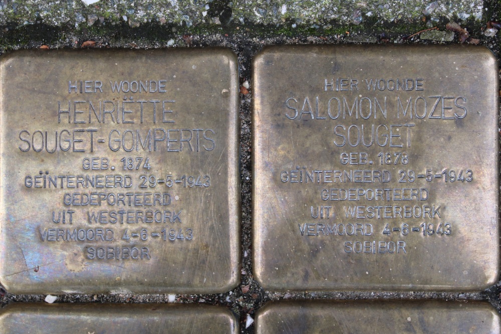 Stolpersteine Titiaanstraat 35 #2