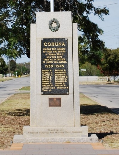 Oorlogsmonument Cohuna #2