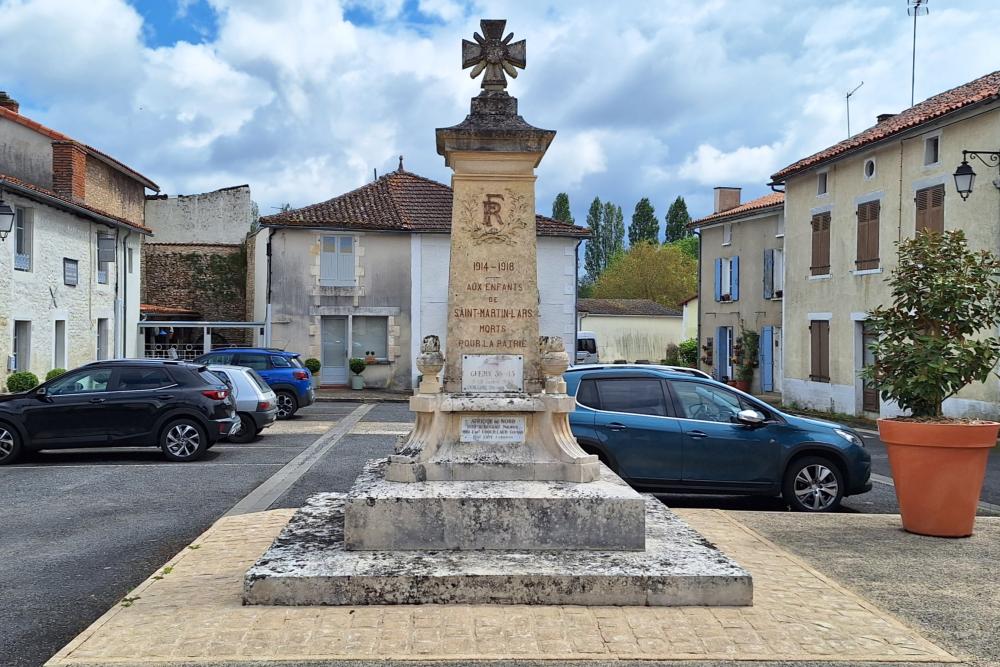 War Memorial Saint-Martin-l'Ars