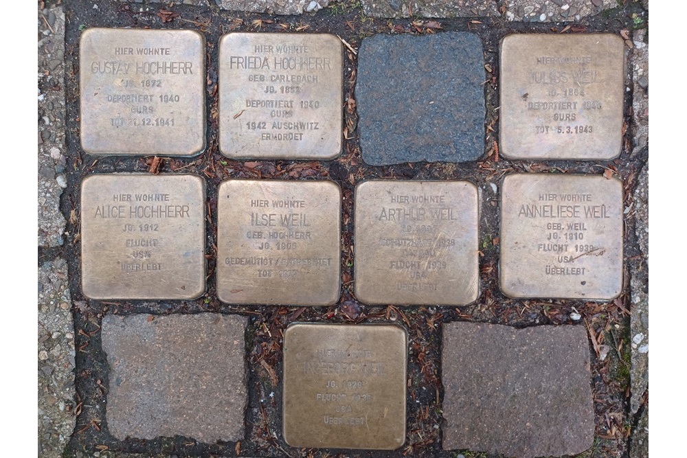 Stolpersteine Uferstraße 20 #1