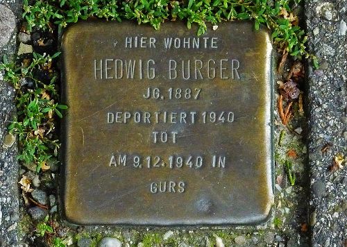 Stolperstein Turnseestrae 9