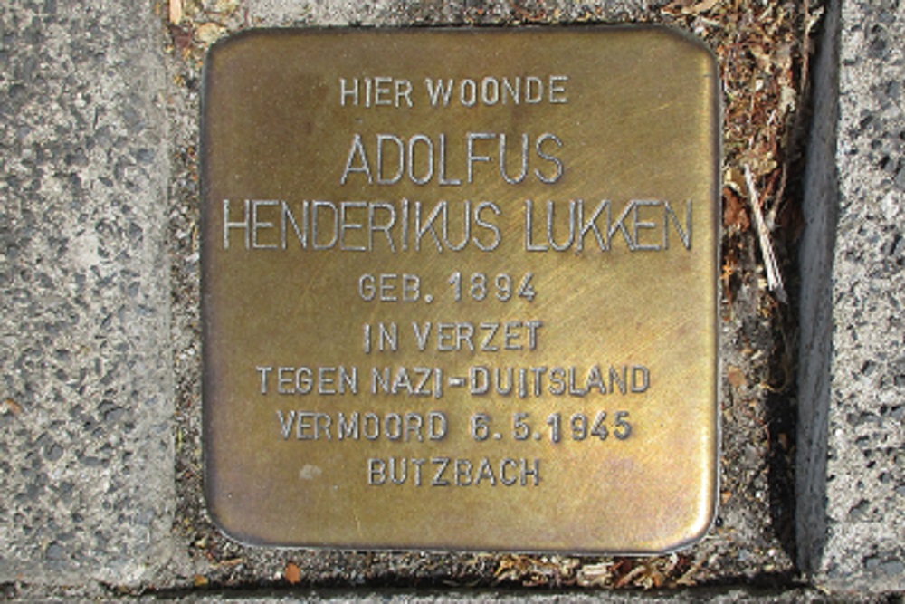 Stolperstein Feiko Clockstraat 198 #1