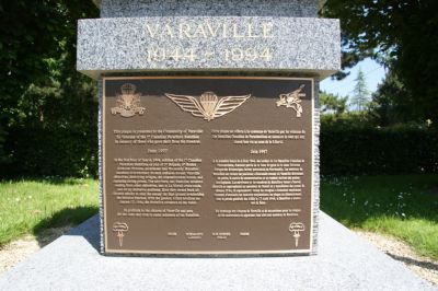 Monument 1st Canadian Parachutist Bataillon #3