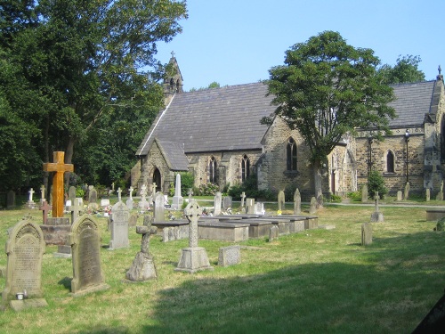 Commonwealth War Graves St Luke Churchyard