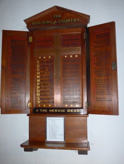 War Memorial Holy Trinity Church