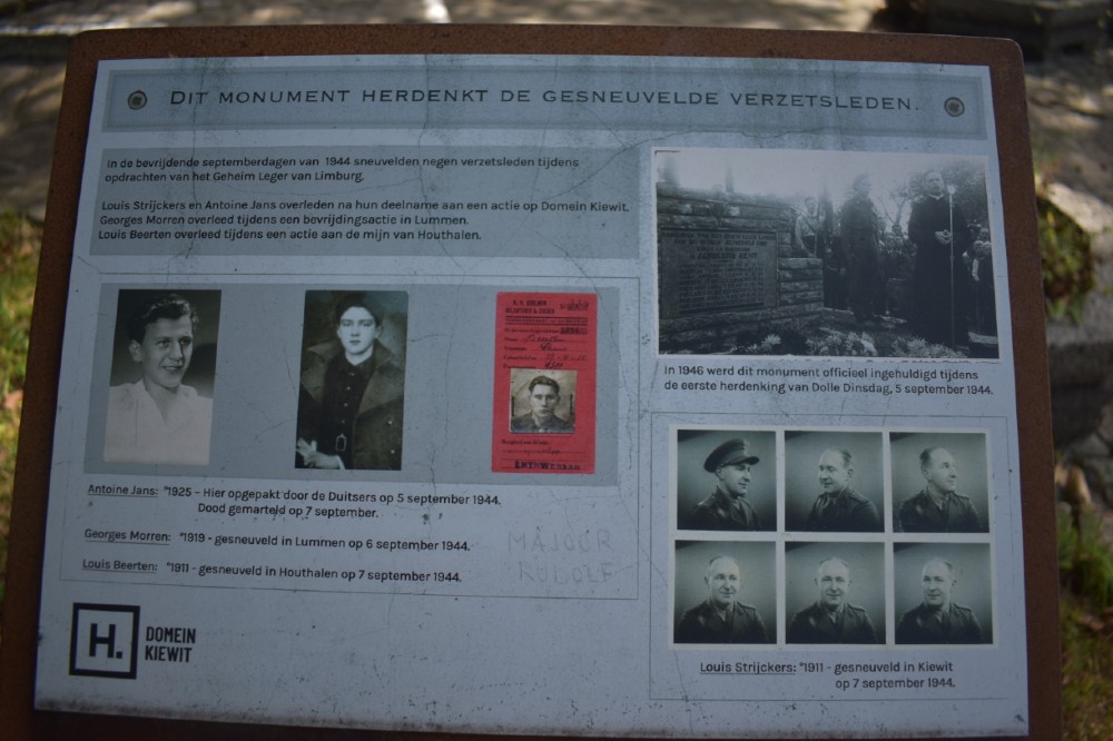 Memorial Secret Army Hasselt Kiewit #3