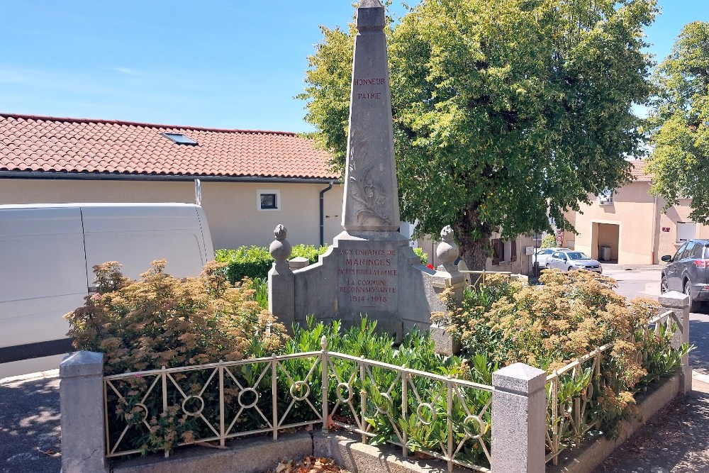 Oorlogsmonument Maringes #4