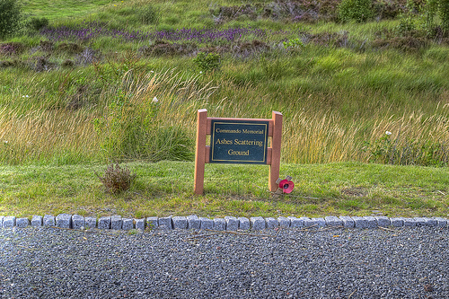 Ashes Scattering Ground Commando Memorial