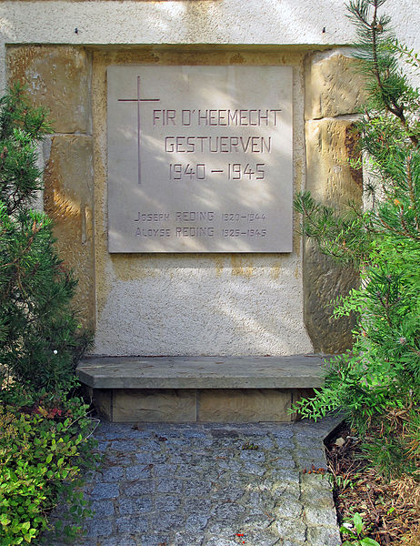 Oorlogsmonument Munschecker