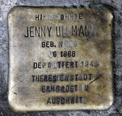 Stolperstein Brückenstraße 1a