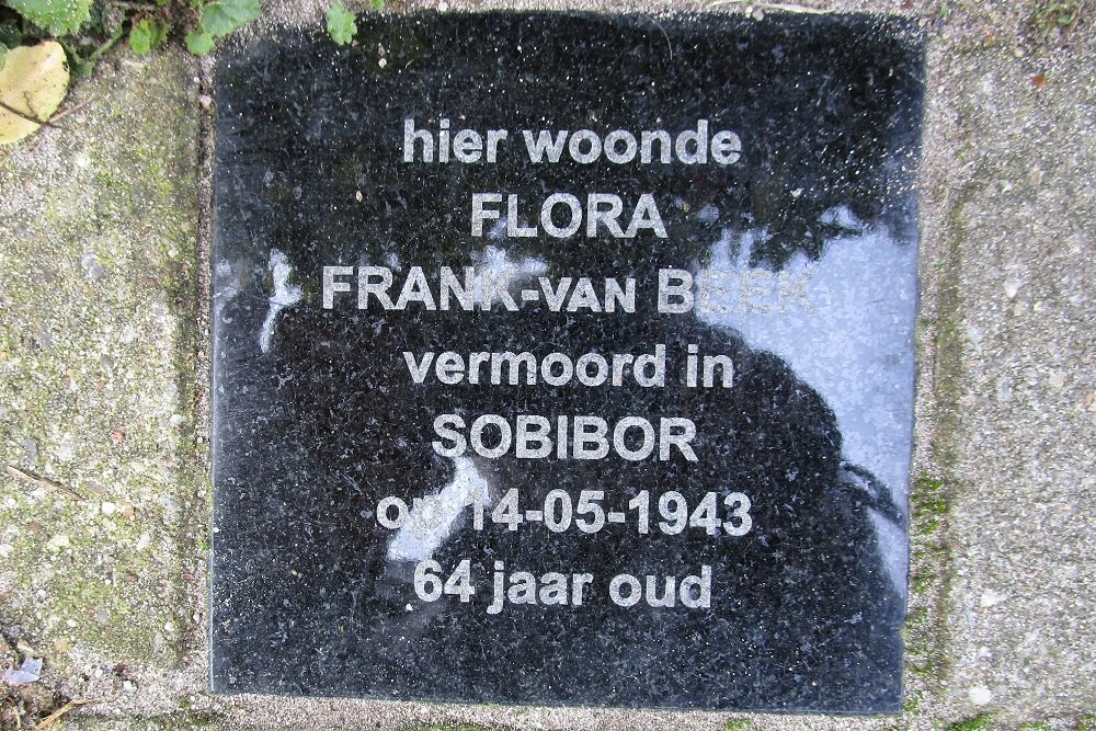 Memorial Stones Joannes van Dieststraat 13 #2