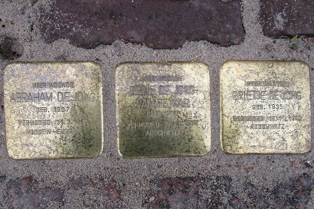 Stolpersteine Adriaan van Altenastraat 19 #1