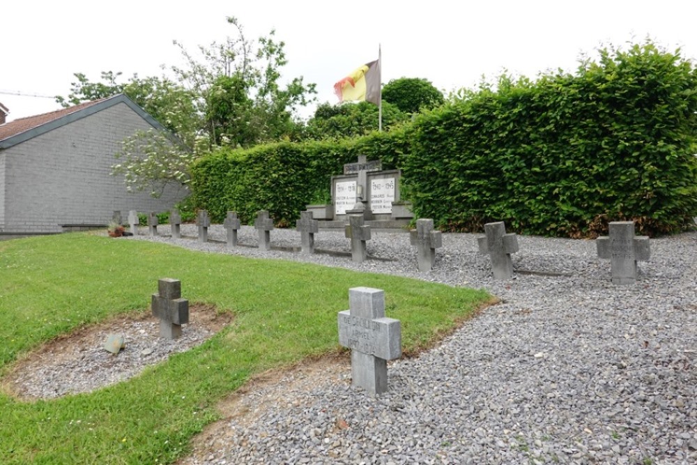 Belgian Graves Veterans Teuven Churchyard #4