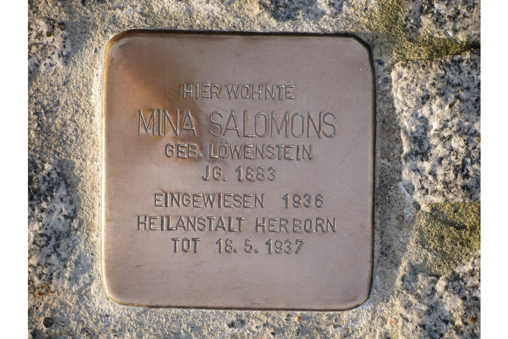 Stolpersteine Karl-Albert-Strasse 33 #2