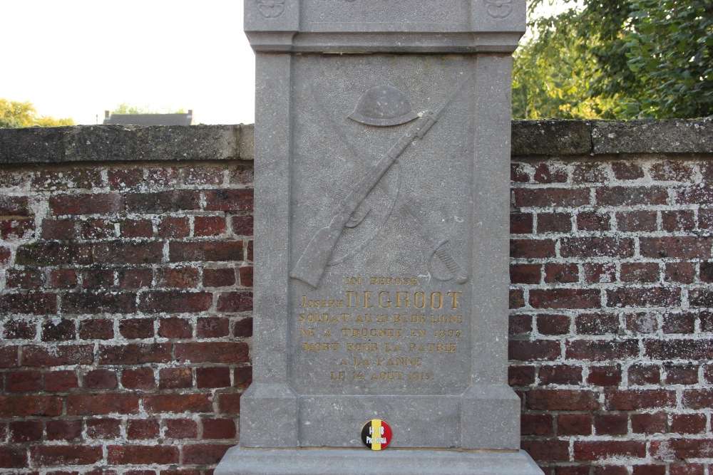 Belgisch Oorlogsgraf Trognée #2