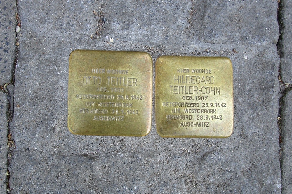 Stolpersteine Blekerssingel 28 #1
