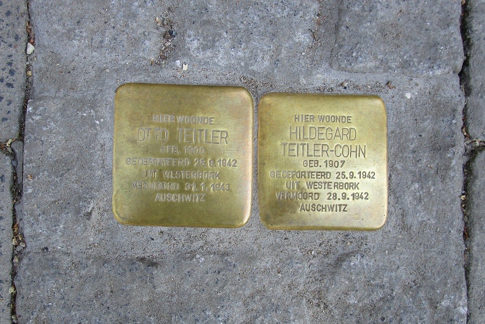 Stolpersteine Blekerssingel 28