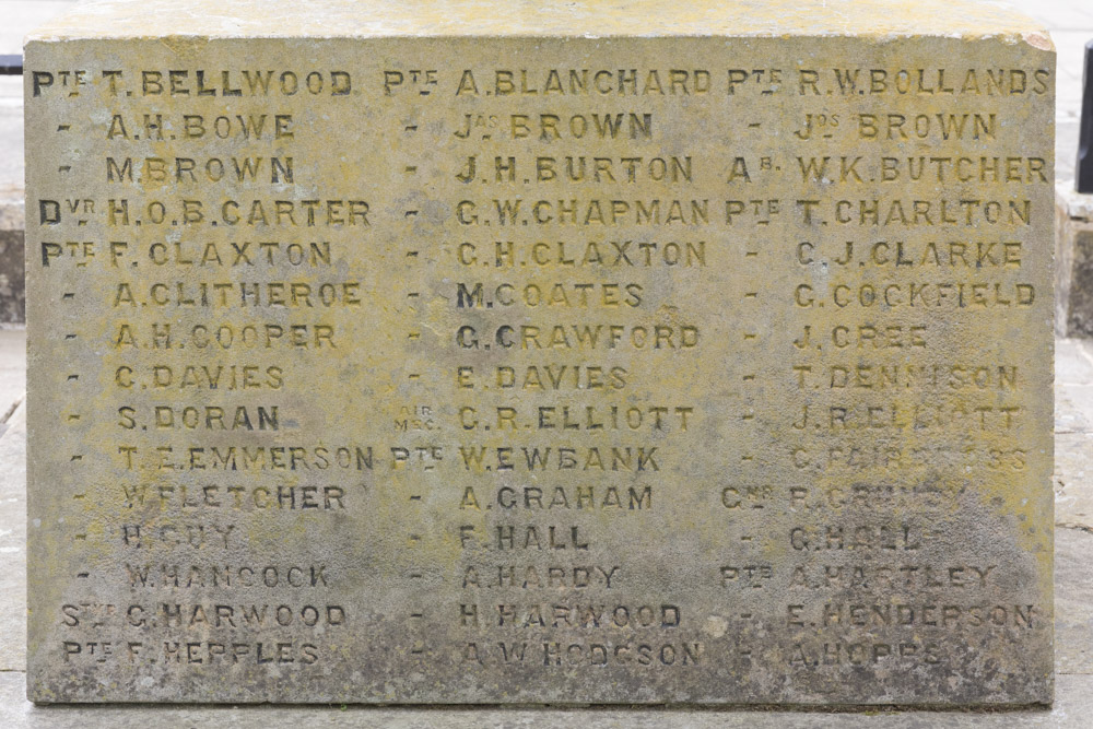 War Memorial New Shildon #4