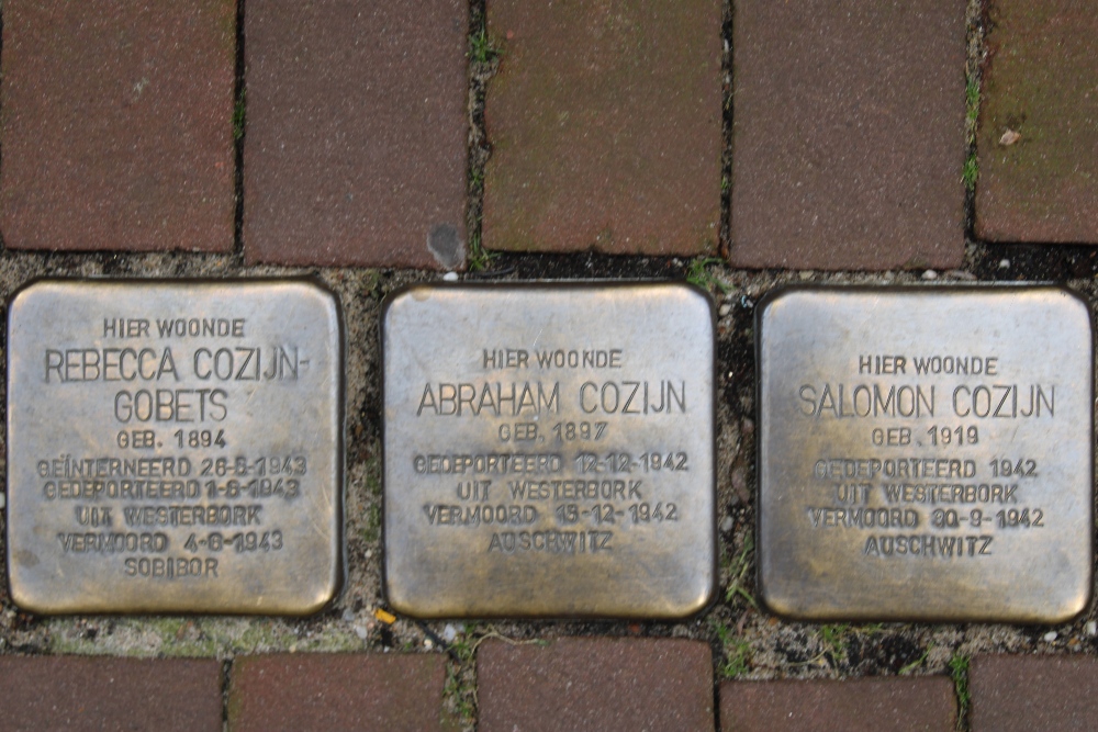 Stumbling Stones Nieuwe Amstelstraat 8 #3