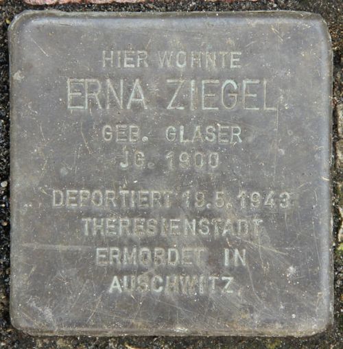 Stolpersteine Danneckerstrae 21 #2