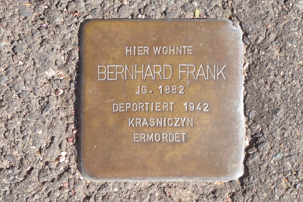 Stumbling Stone Cornelienstraße 5