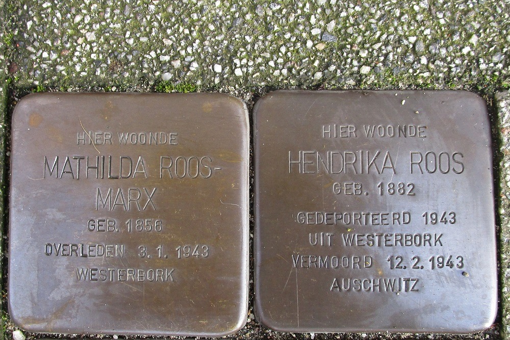 Stolpersteine Spoorsingel 28B #2