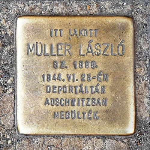 Stolperstein Pspk utca 11/a