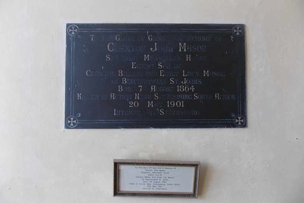 War Memorial St. Mary the Virgin Church Beachamwell #2