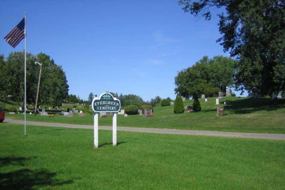 Oorlogsgraf van het Gemenebest Evergreen Cemetery
