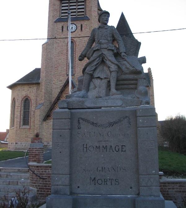 Oorlogsmonument Sailly-en-Ostrevent