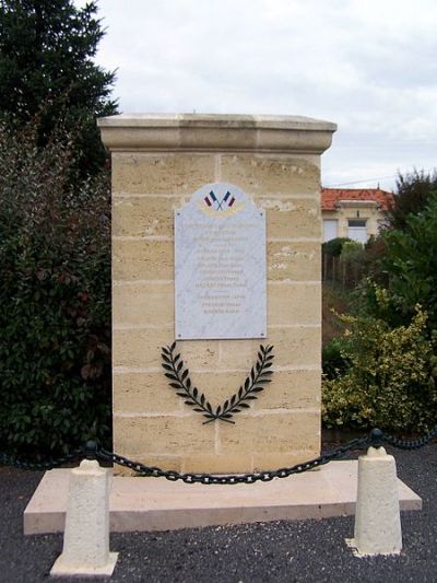 War Memorial Martres