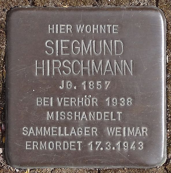 Stolpersteine Karolinenstrae 2 #3