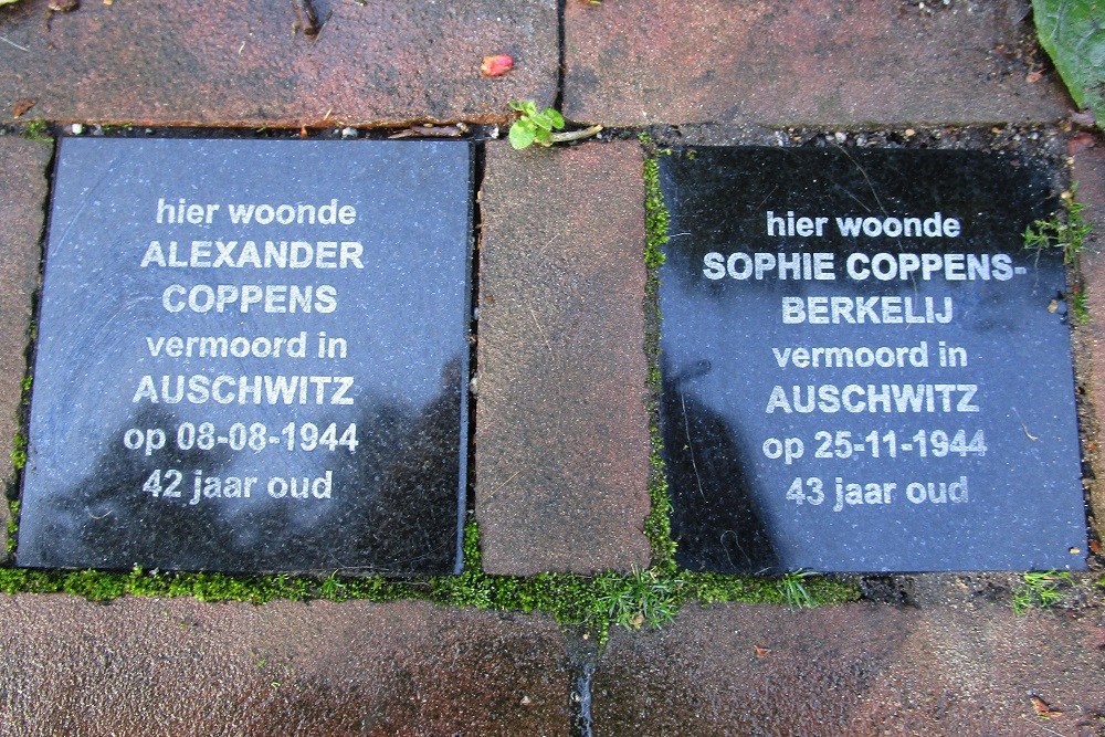 Memorial Stones Heinsiuslaan 4