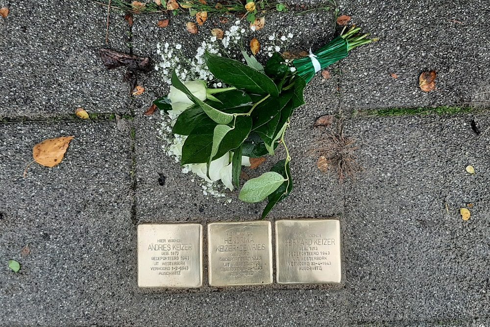 Stolpersteine Nolensstraat 17b