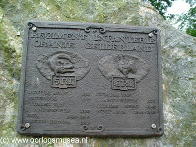 Memorial Regiment Infantry Oranje Gelderland #2