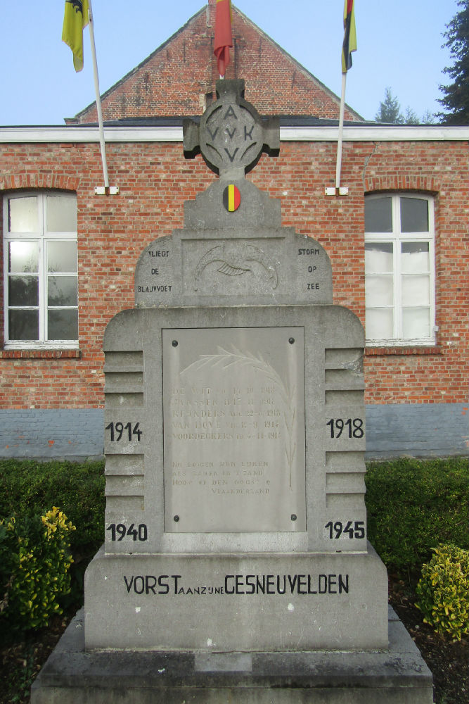 Oorlogsmonument Vorst-Meerlaar #2