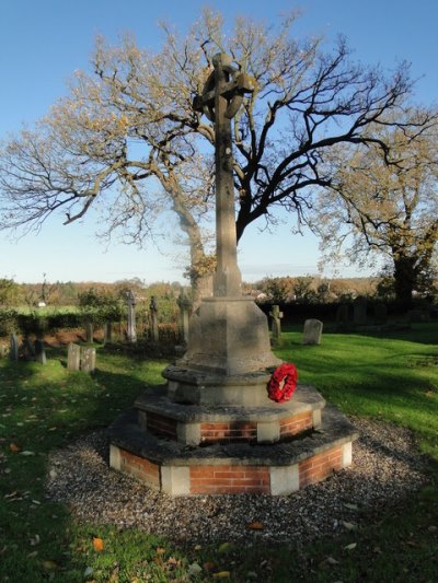 Oorlogsmonument Sloley #1