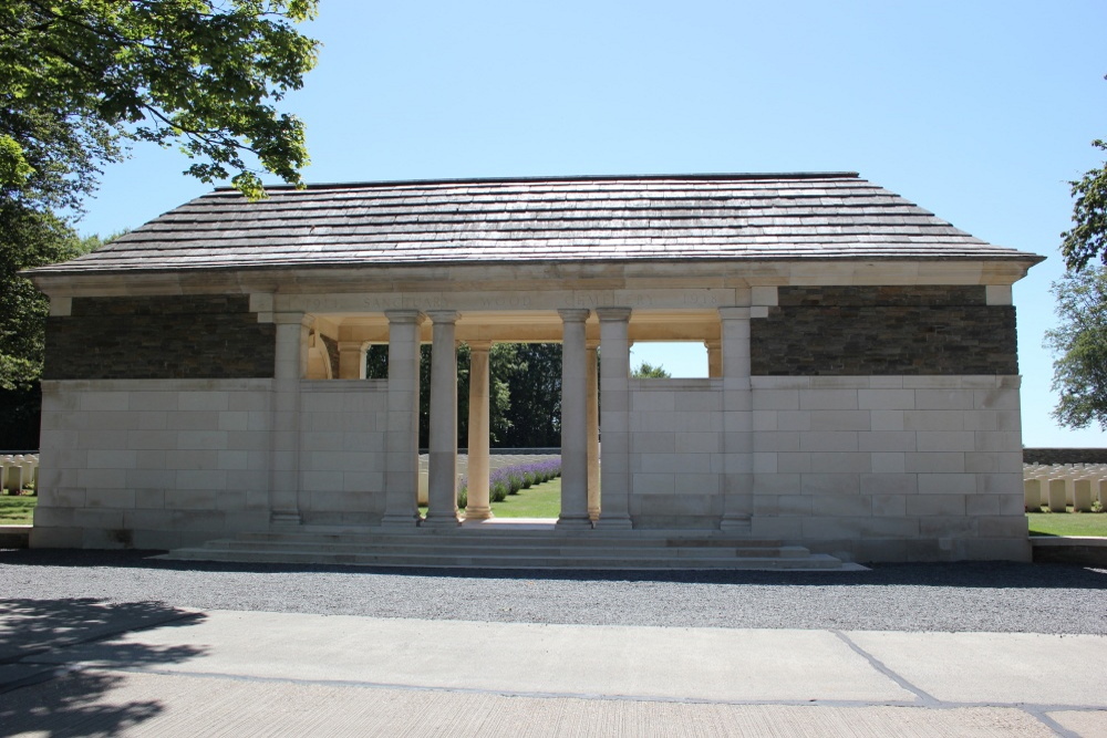 Commonwealth War Cemetery Sanctuary Wood