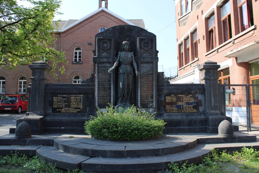Oorlogsmonument Quiévrain	 #1